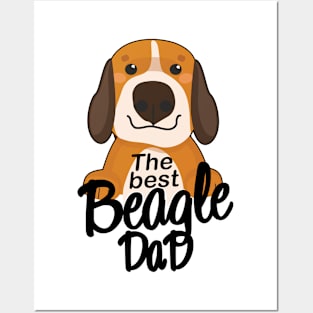 The Best Beagle Dad Posters and Art